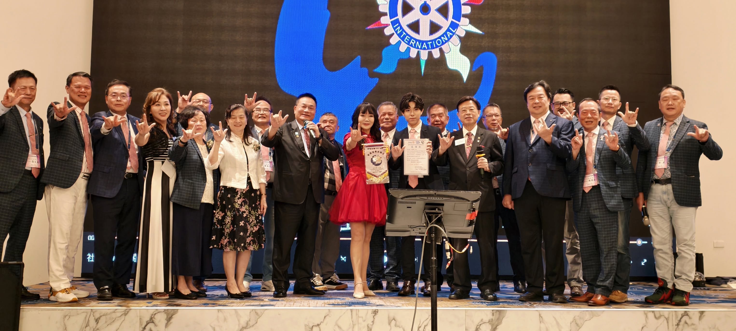 國際扶輪3502地區2026-2027年度 桃園福興扶輪社第25屆社長暨職員就職典禮